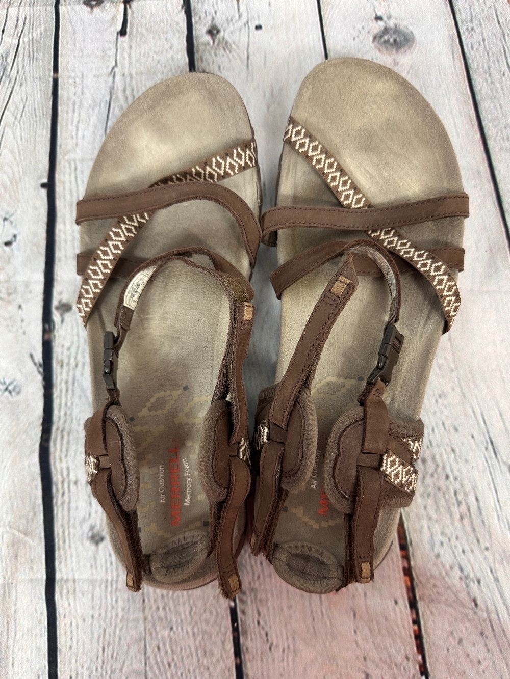 Merrell Terran Lattice II women's casual walking sandals size 9